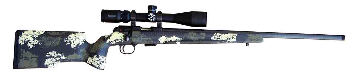 The CZ 457 Varmint Precision Trainer with a Bushnell 2.5-10x 44mm Engage scope.